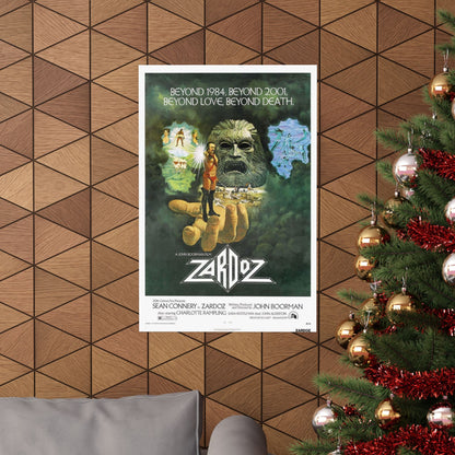 ZARDOZ 1974 - Paper Movie Poster-The Sticker Space