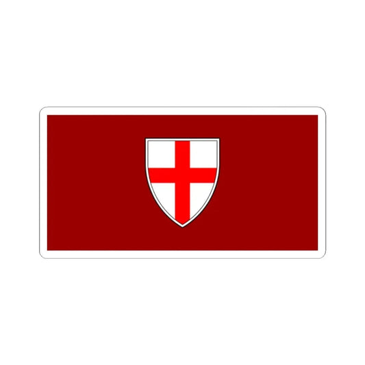 Zastava Buja (Croatia) STICKER Vinyl Kiss-Cut Decal 2 Inch White - The Sticker Space