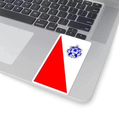 Zastava Buzeta (Croatia) STICKER Vinyl Kiss-Cut Decal - The Sticker Space