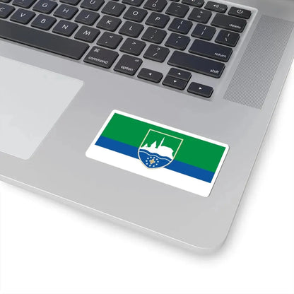 Zastava Cazina (Bosnia and Herzegovina) STICKER Vinyl Kiss-Cut Decal - The Sticker Space