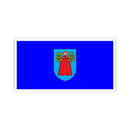 Zastava Kanfanara (Croatia) STICKER Vinyl Kiss-Cut Decal 2 Inch White - The Sticker Space