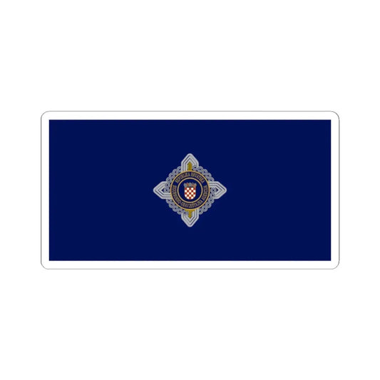 Zastava SOA-e (Croatia) STICKER Vinyl Kiss-Cut Decal 2 Inch White - The Sticker Space