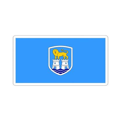 Zastava Umaga (Croatia) STICKER Vinyl Kiss-Cut Decal 3 Inch White - The Sticker Space