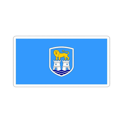 Zastava Umaga (Croatia) STICKER Vinyl Kiss-Cut Decal 6 Inch White - The Sticker Space