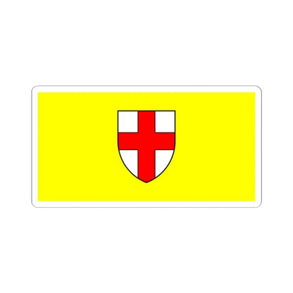 Zastava Vodnjana (Croatia) STICKER Vinyl Kiss-Cut Decal 2 Inch White - The Sticker Space