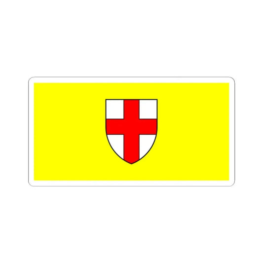 Zastava Vodnjana (Croatia) STICKER Vinyl Kiss-Cut Decal 2 Inch White - The Sticker Space