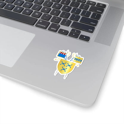 Zaventem wapen (Belgium) (Coat of Arms) STICKER Vinyl Kiss-Cut Decal - The Sticker Space