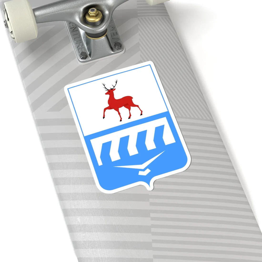 Zavolgie (Russia) (Coat of Arms) STICKER Vinyl Kiss-Cut Decal - The Sticker Space