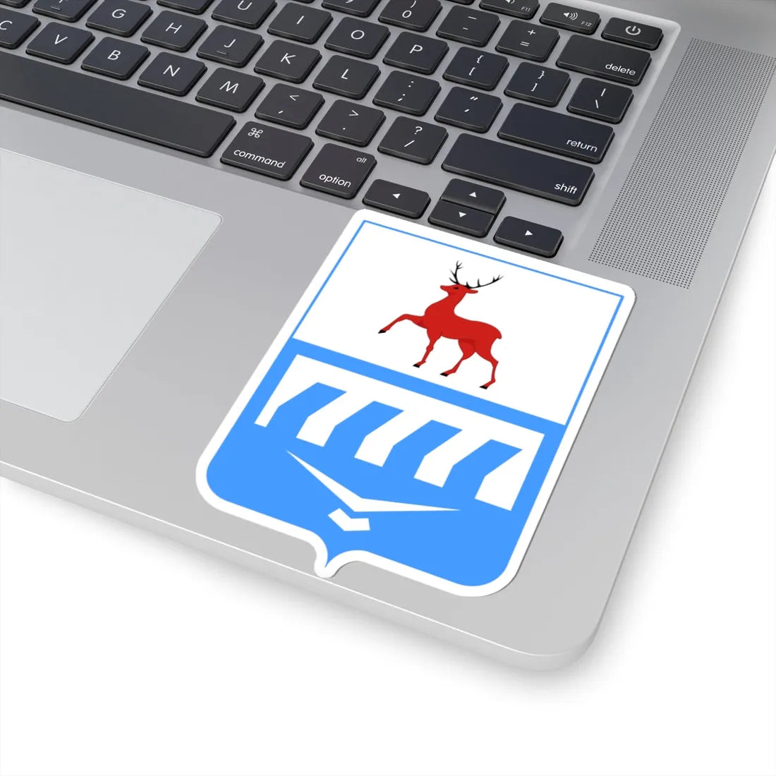 Zavolgie (Russia) (Coat of Arms) STICKER Vinyl Kiss-Cut Decal - The Sticker Space