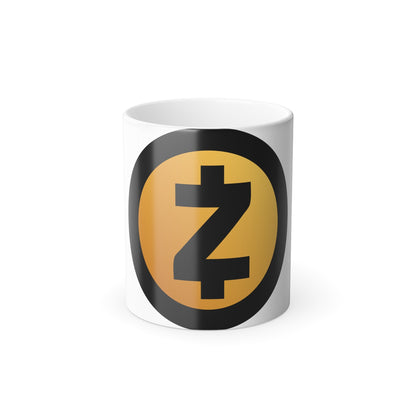 ZCASH ZEC (Cryptocurrency) Color Changing Mug 11oz-11oz-The Sticker Space