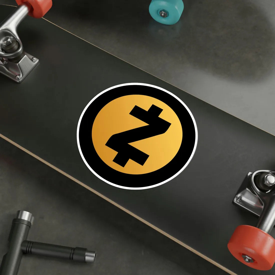 ZCASH ZEC (Cryptocurrency) STICKER Vinyl Die-Cut Decal - The Sticker Space