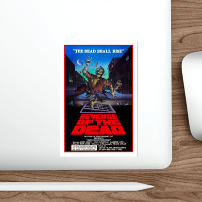 ZEDER (REVENGE OF THE DEAD) 1983 Movie Poster STICKER Vinyl Die-Cut Decal-The Sticker Space