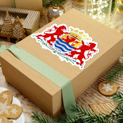 Zeeland wapen (Netherlands) (Coat of Arms) STICKER Vinyl Kiss-Cut Decal - The Sticker Space