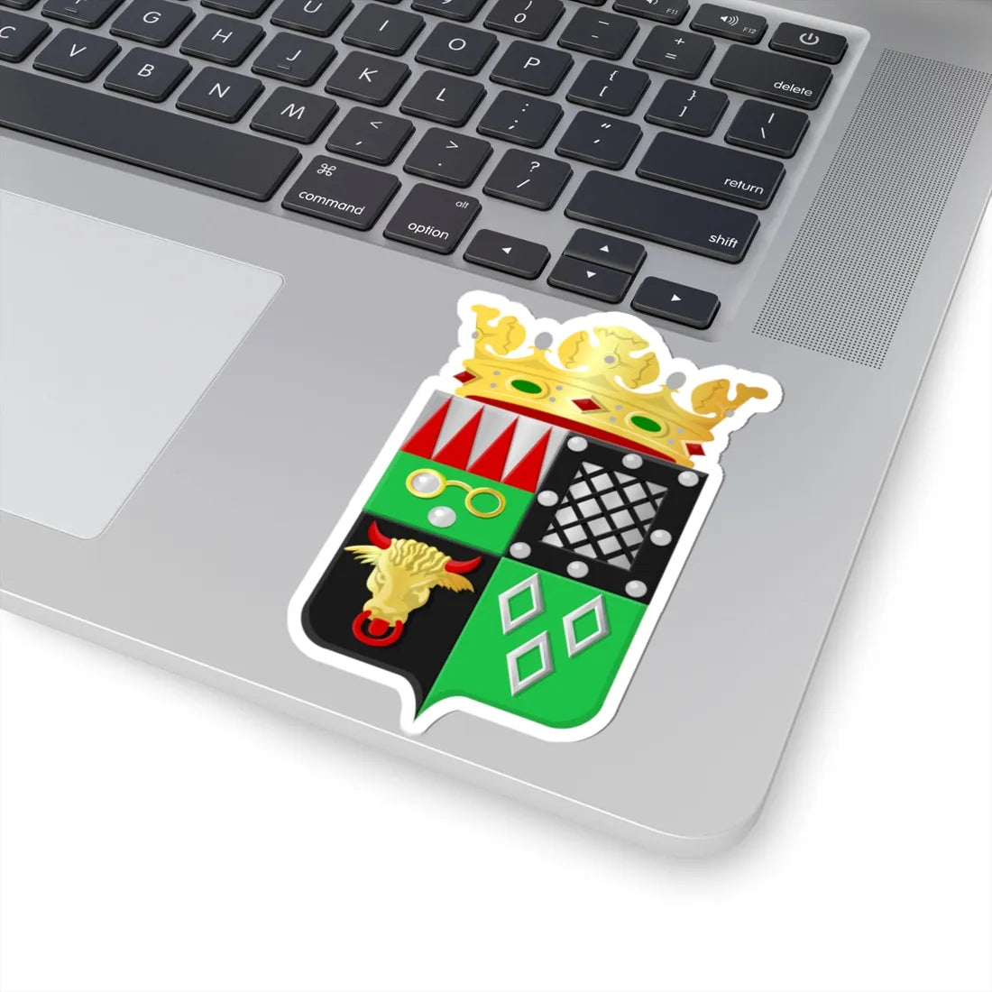 Zeevang wapen (Netherlands) (Coat of Arms) STICKER Vinyl Kiss-Cut Decal - The Sticker Space