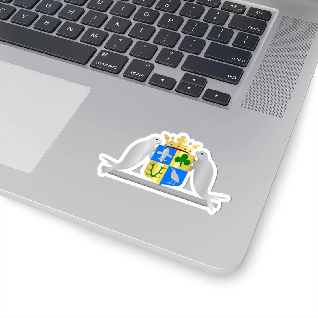 Zeewolde wapen (Netherlands) (Coat of Arms) STICKER Vinyl Kiss-Cut Decal - The Sticker Space