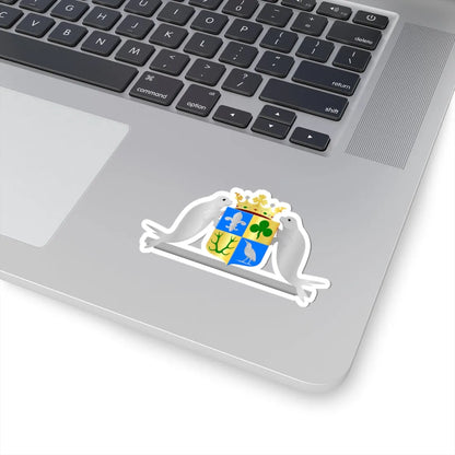 Zeewolde wapen (Netherlands) (Coat of Arms) STICKER Vinyl Kiss-Cut Decal - The Sticker Space