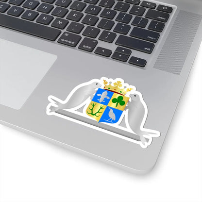 Zeewolde wapen (Netherlands) (Coat of Arms) STICKER Vinyl Kiss-Cut Decal - The Sticker Space