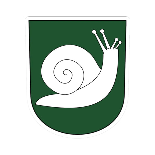 Zell-blazon (Switzerland) (Coat of Arms) STICKER Vinyl Kiss-Cut Decal 2 Inch White - The Sticker Space