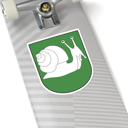 Zell-blazon-variant (Switzerland) (Coat of Arms) STICKER Vinyl Kiss-Cut Decal - The Sticker Space