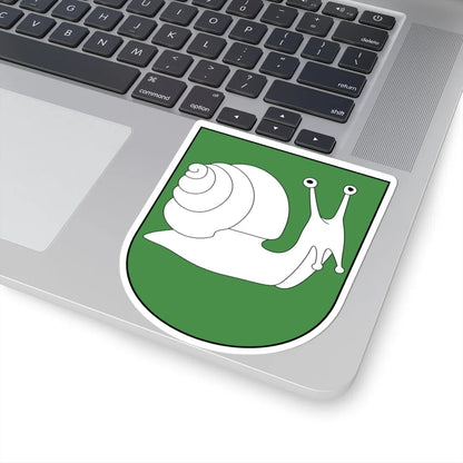 Zell-blazon-variant (Switzerland) (Coat of Arms) STICKER Vinyl Kiss-Cut Decal - The Sticker Space