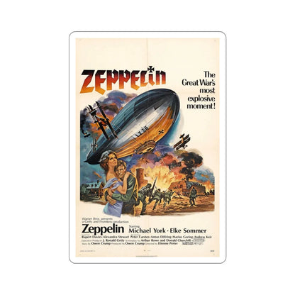 Zeppelin 1971 Movie Poster STICKER Vinyl Die-Cut Decal 6 Inch - The Sticker Space