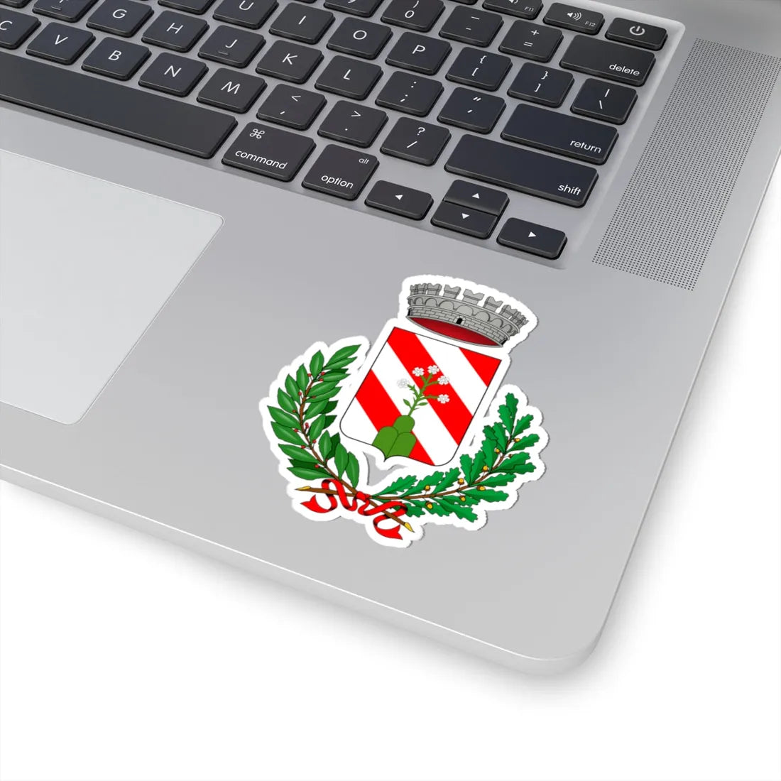 Zerba-Stemma (Italy) (Coat of Arms) STICKER Vinyl Kiss-Cut Decal - The Sticker Space