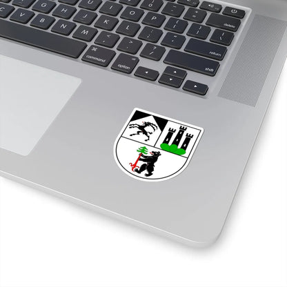 Zernez Wappen neu (Switzerland) (Coat of Arms) STICKER Vinyl Kiss-Cut Decal - The Sticker Space