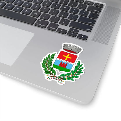 Zero Branco-Stemma (Italy) (Coat of Arms) STICKER Vinyl Kiss-Cut Decal - The Sticker Space