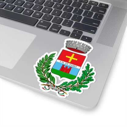 Zero Branco-Stemma (Italy) (Coat of Arms) STICKER Vinyl Kiss-Cut Decal - The Sticker Space