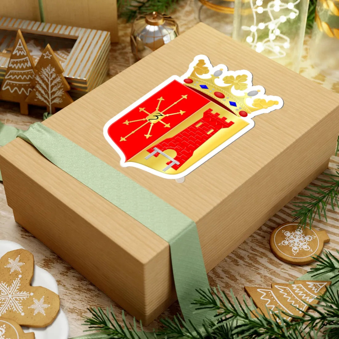 Zevenaar wapen 2018 (Netherlands) (Coat of Arms) STICKER Vinyl Kiss-Cut Decal - The Sticker Space