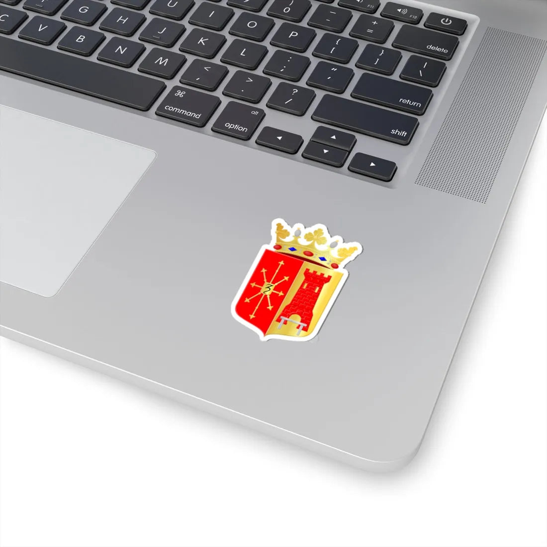 Zevenaar wapen 2018 (Netherlands) (Coat of Arms) STICKER Vinyl Kiss-Cut Decal - The Sticker Space