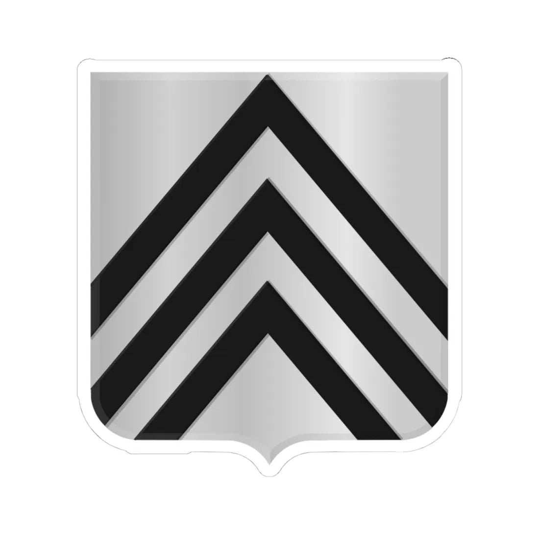 Zichem wapen oud (Belgium) (Coat of Arms) STICKER Vinyl Kiss-Cut Decal 4 Inch White - The Sticker Space