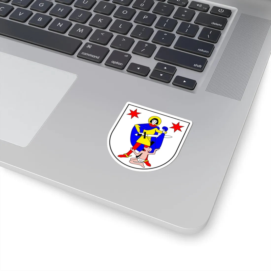 Zillis-Reischen wappen (Switzerland) (Coat of Arms) STICKER Vinyl Kiss-Cut Decal - The Sticker Space