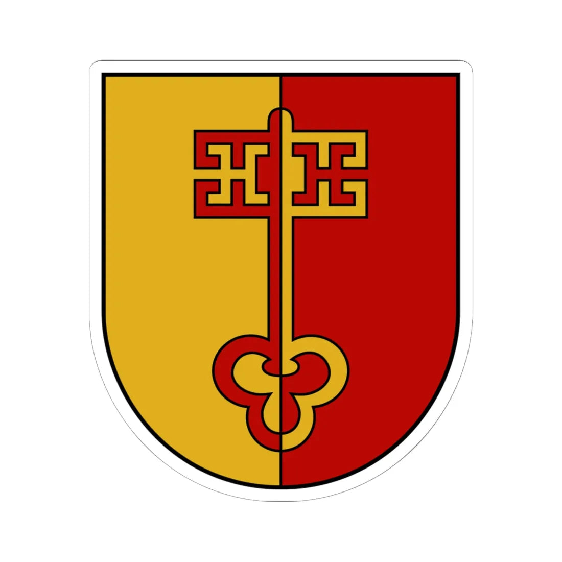 Zilupe COA (Latvia) (Coat of Arms) STICKER Vinyl Kiss-Cut Decal - The Sticker Space