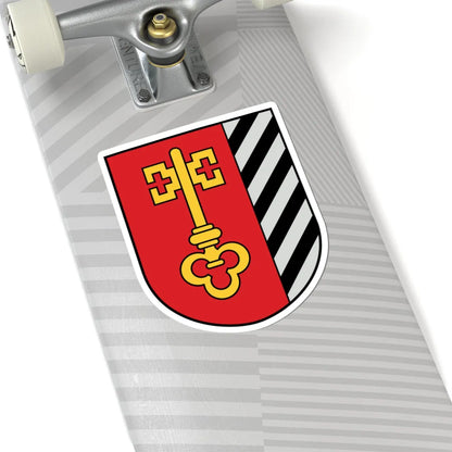 Zilupes novads COA (Latvia) (Coat of Arms) STICKER Vinyl Kiss-Cut Decal - The Sticker Space