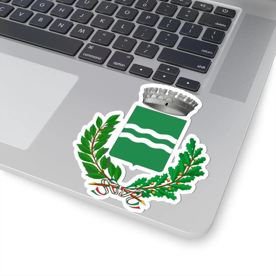Zimella-Stemma (Italy) (Coat of Arms) STICKER Vinyl Kiss-Cut Decal - The Sticker Space