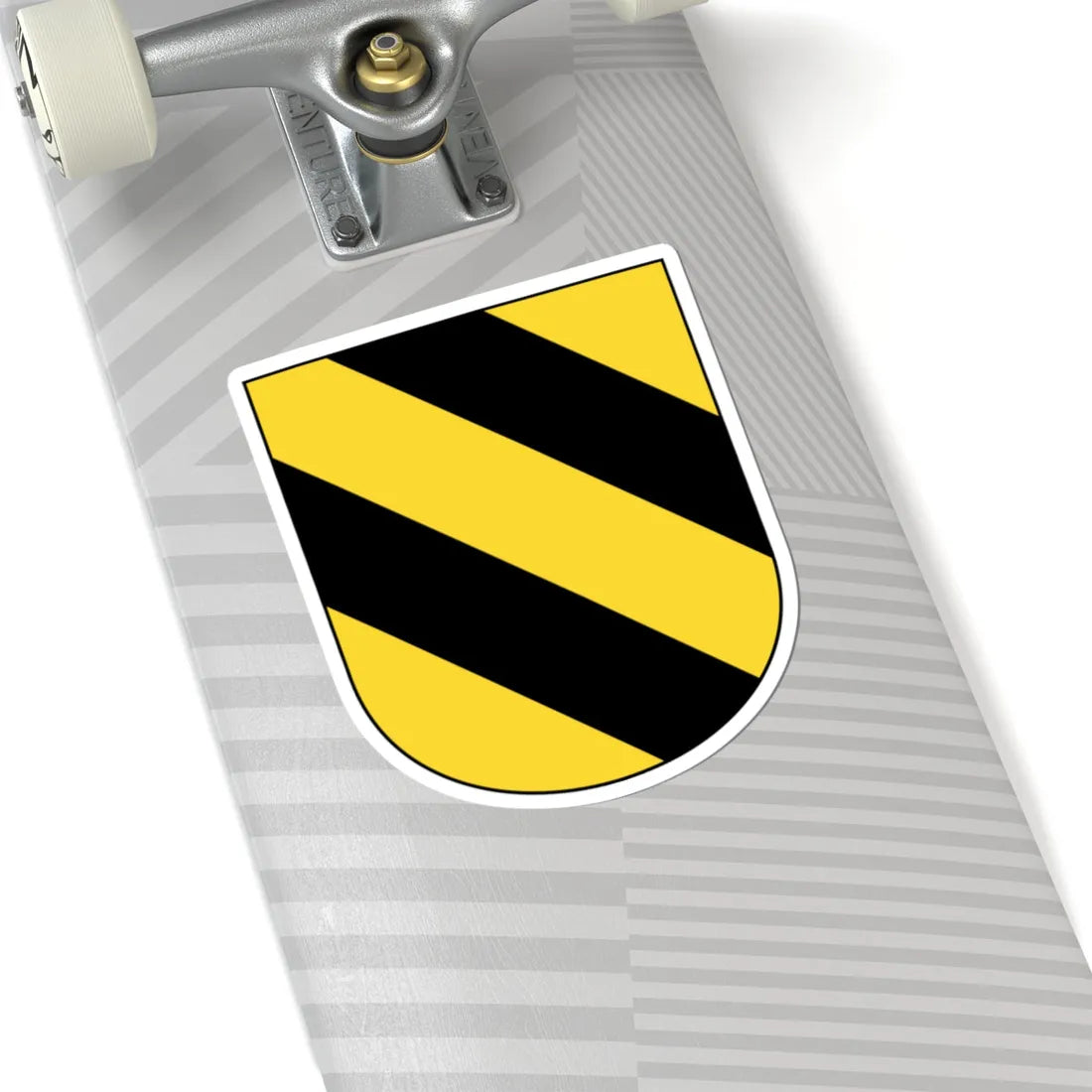 Zimikon coat of arms (Switzerland) (Coat of Arms) STICKER Vinyl Kiss-Cut Decal - The Sticker Space