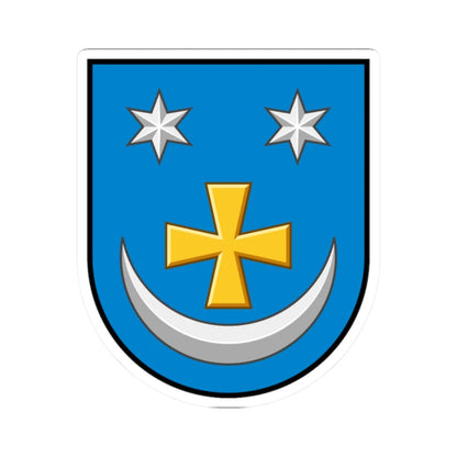 Zinkiv coat of arms escutcheon (Ukraine) (Coat of Arms) STICKER Vinyl Kiss-Cut Decal - The Sticker Space