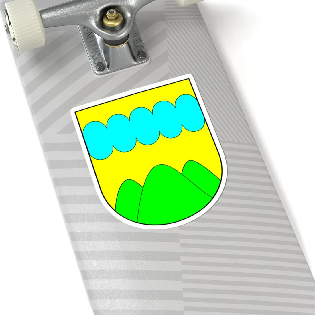 Znak Drahanské vrchviny (Czech Republic) (Coat of Arms) STICKER Vinyl Kiss-Cut Decal - The Sticker Space