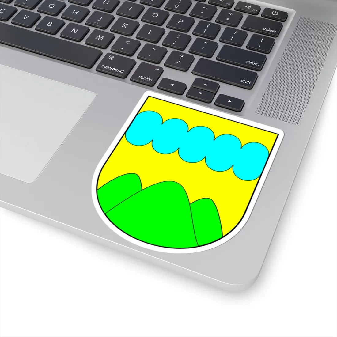 Znak Drahanské vrchviny (Czech Republic) (Coat of Arms) STICKER Vinyl Kiss-Cut Decal - The Sticker Space