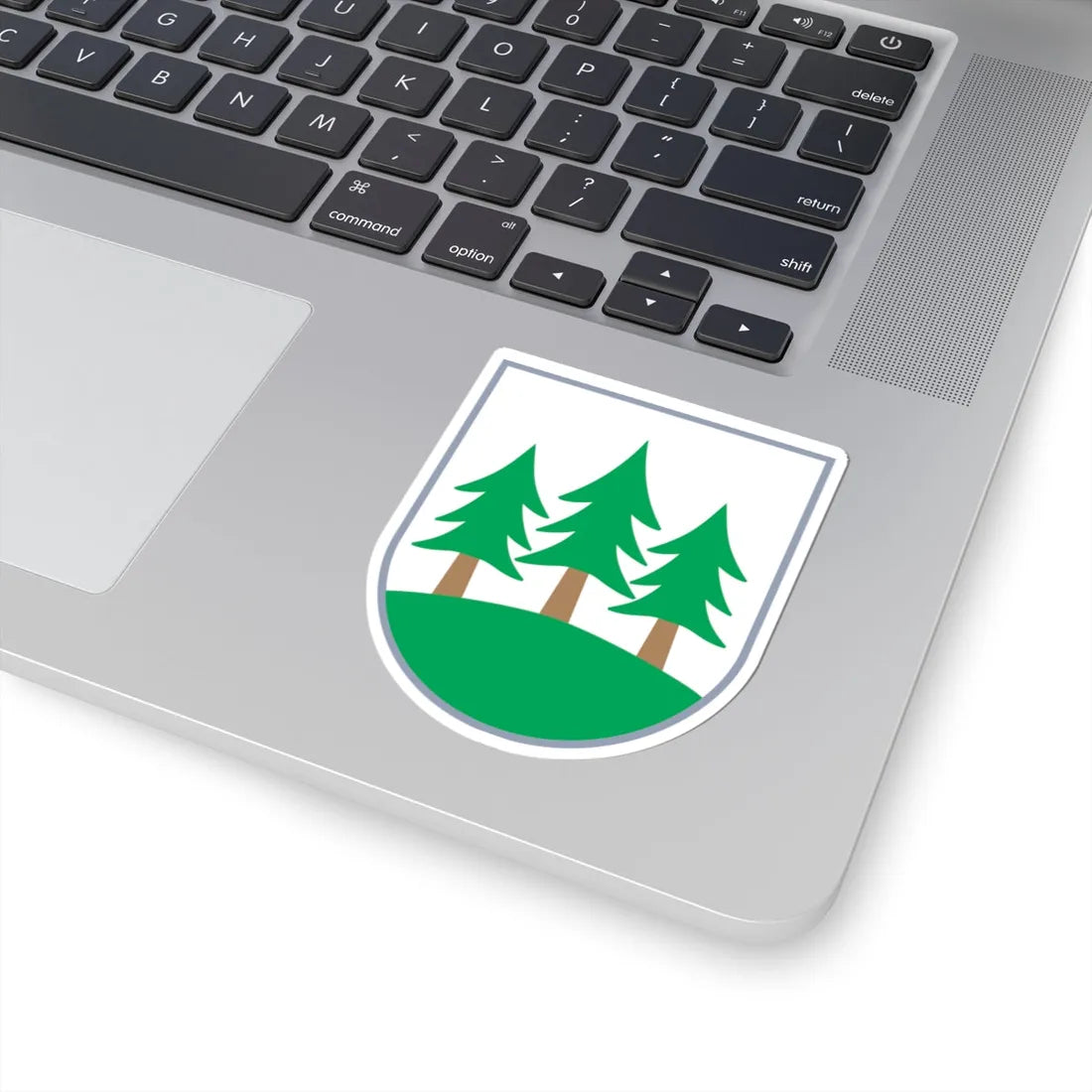 Znak Újezd nad Lesy (Czech Republic) (Coat of Arms) STICKER Vinyl Kiss-Cut Decal - The Sticker Space