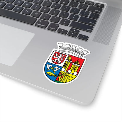 Znak mestske casti Praha 10 (Czech Republic) (Coat of Arms) STICKER Vinyl Kiss-Cut Decal - The Sticker Space