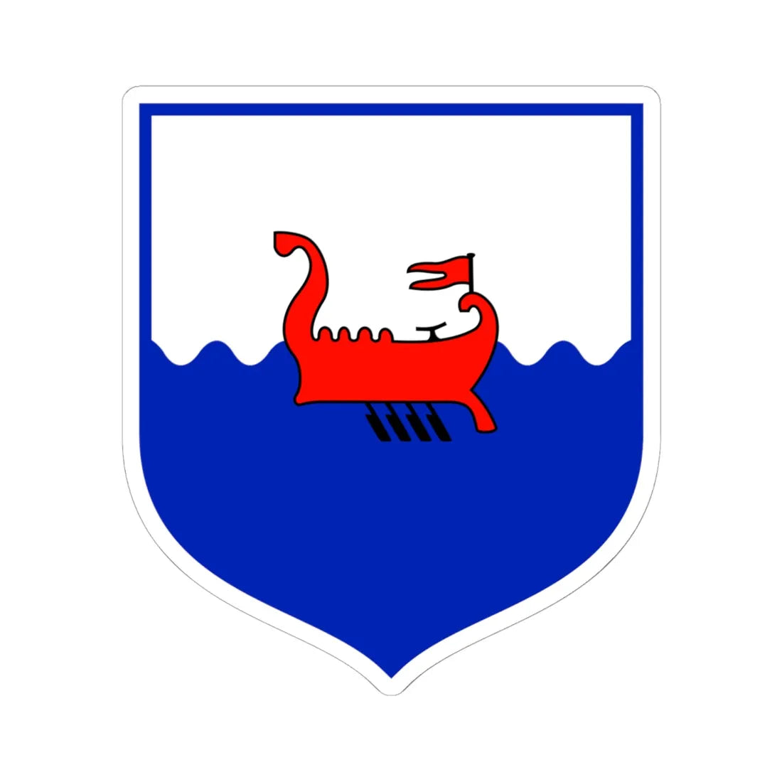 Znak Primorskega Domobranstva (Slovenia) (Coat of Arms) STICKER Vinyl Kiss-Cut Decal - The Sticker Space