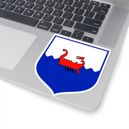 Znak Primorskega Domobranstva (Slovenia) (Coat of Arms) STICKER Vinyl Kiss-Cut Decal - The Sticker Space