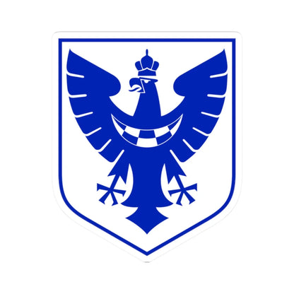 Znak Slovenskega Domobranstva (Slovenia) (Coat of Arms) STICKER Vinyl Kiss-Cut Decal 2 Inch White - The Sticker Space