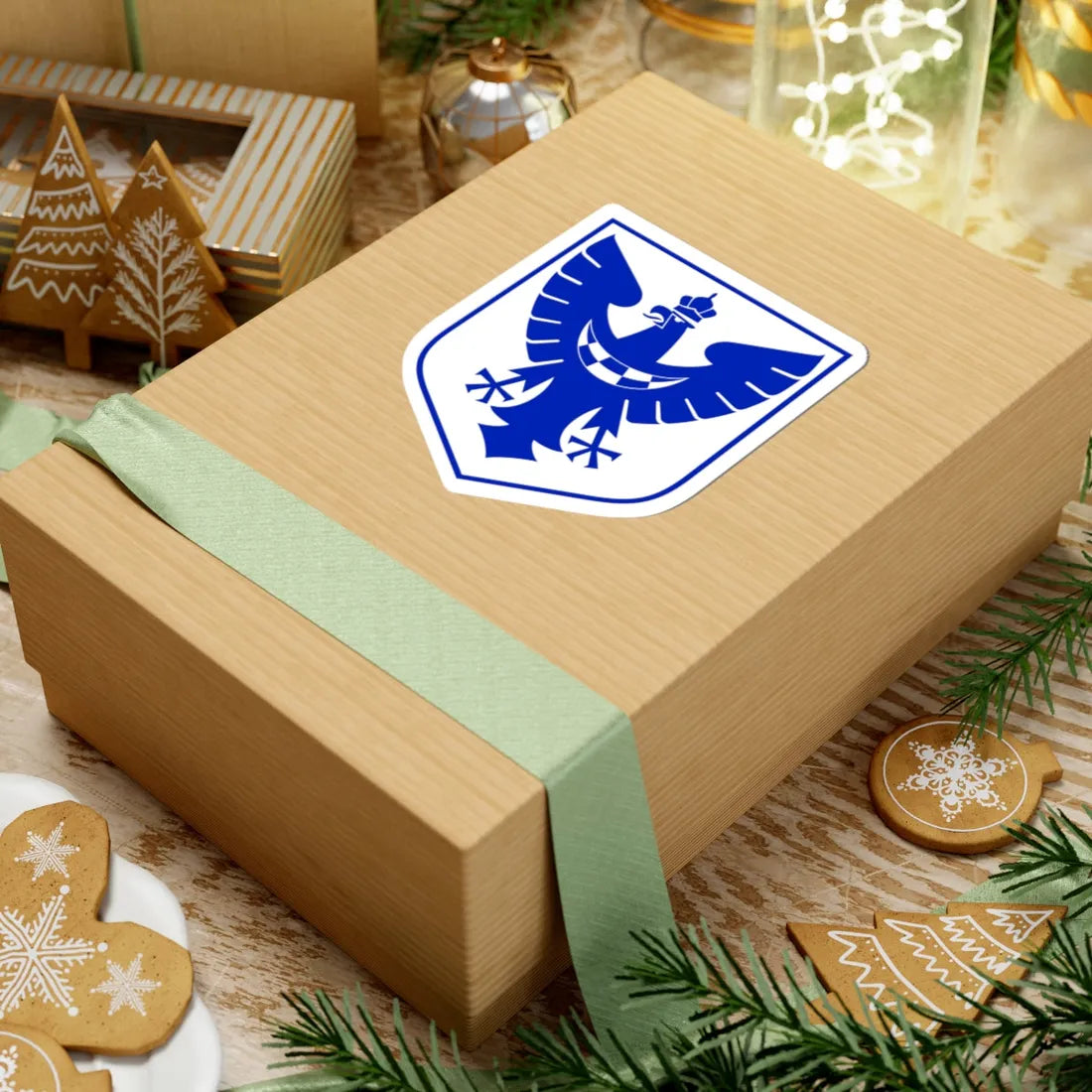 Znak Slovenskega Domobranstva (Slovenia) (Coat of Arms) STICKER Vinyl Kiss-Cut Decal - The Sticker Space