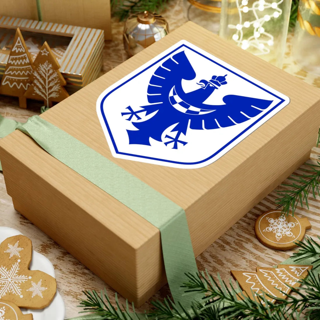 Znak Slovenskega Domobranstva (Slovenia) (Coat of Arms) STICKER Vinyl Kiss-Cut Decal - The Sticker Space