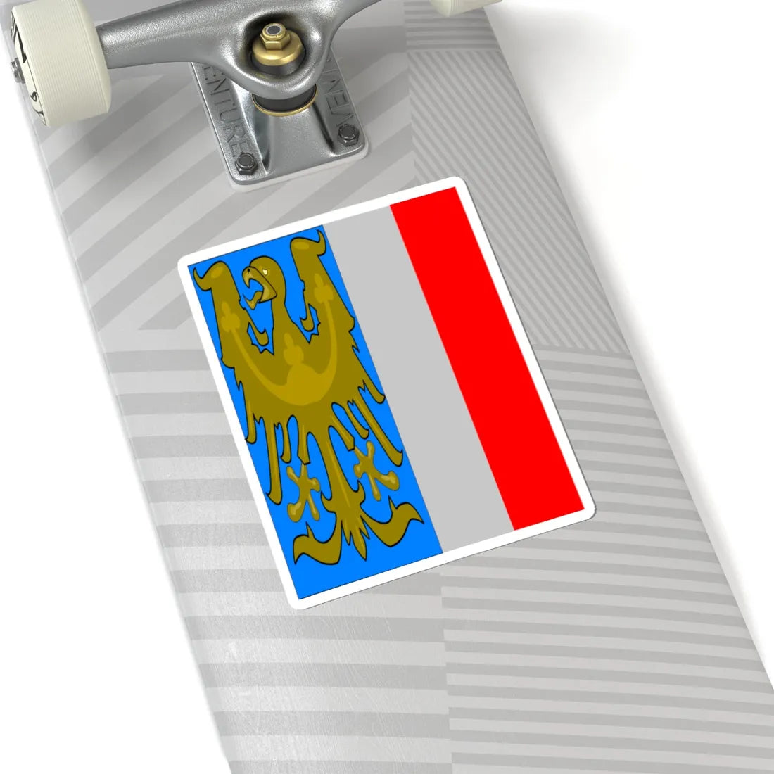 Znak Těšínska (Slovakia) (Coat of Arms) STICKER Vinyl Kiss-Cut Decal - The Sticker Space