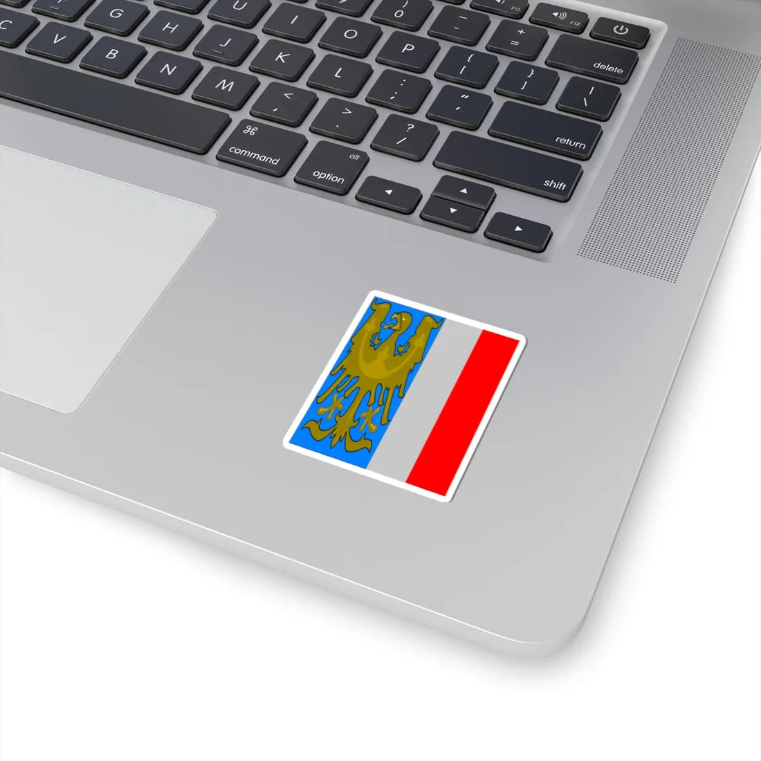 Znak Těšínska (Slovakia) (Coat of Arms) STICKER Vinyl Kiss-Cut Decal - The Sticker Space