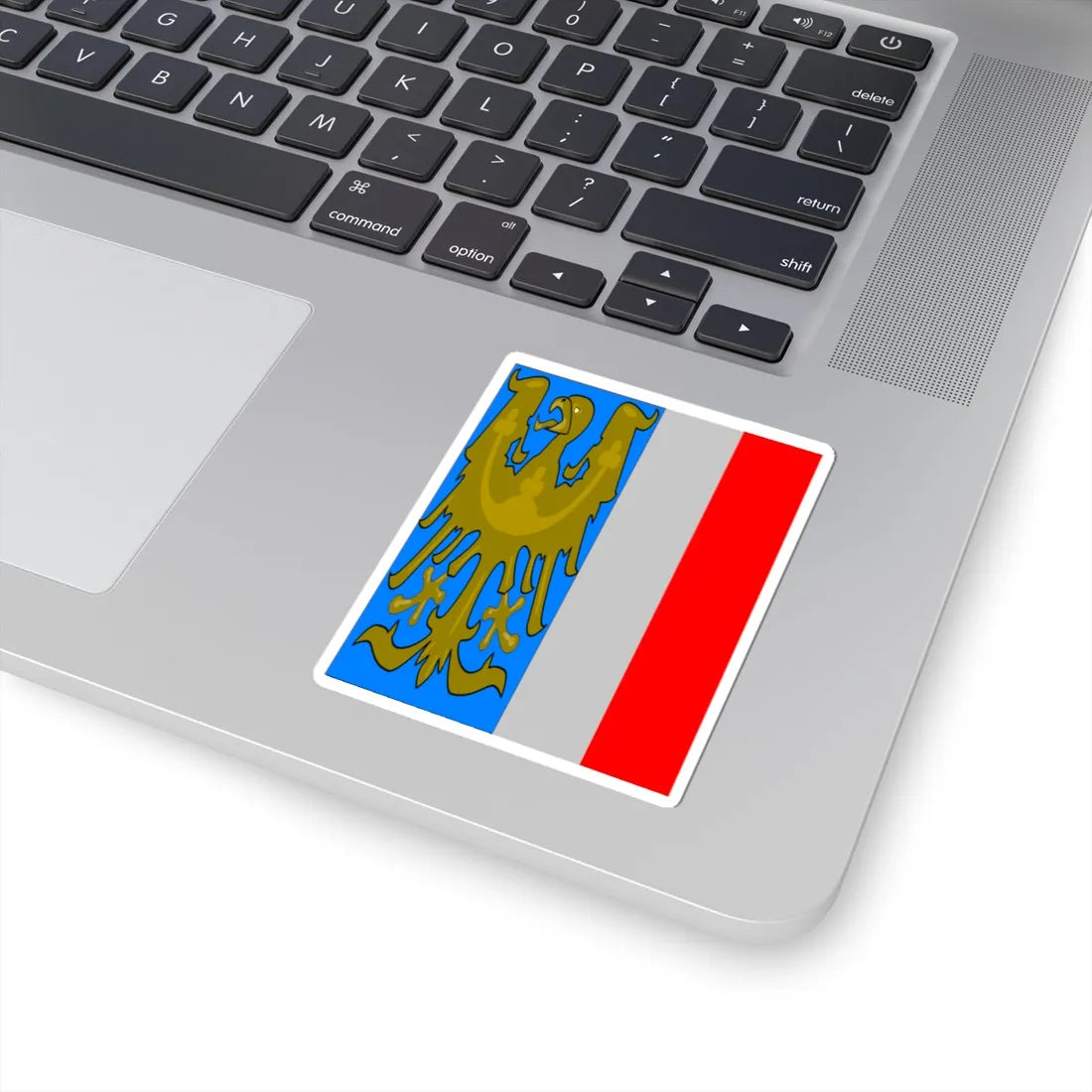 Znak Těšínska (Slovakia) (Coat of Arms) STICKER Vinyl Kiss-Cut Decal - The Sticker Space